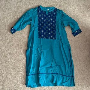 Turquoise kurta